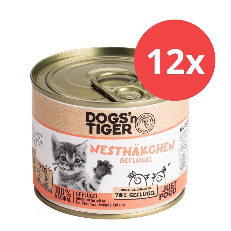 Lot Dogs'n Tiger Junior 12 x 200 g