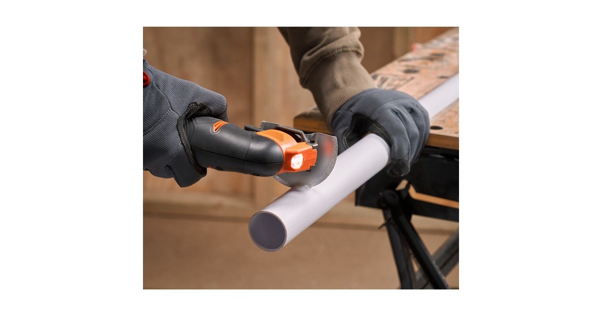 BLACK+DECKERBDCOS18N-XJ 18V Oscillerende Multitool multifunctioneel gereedschap  (Oranje/zwart, Accu en oplader niet inbegrepen)