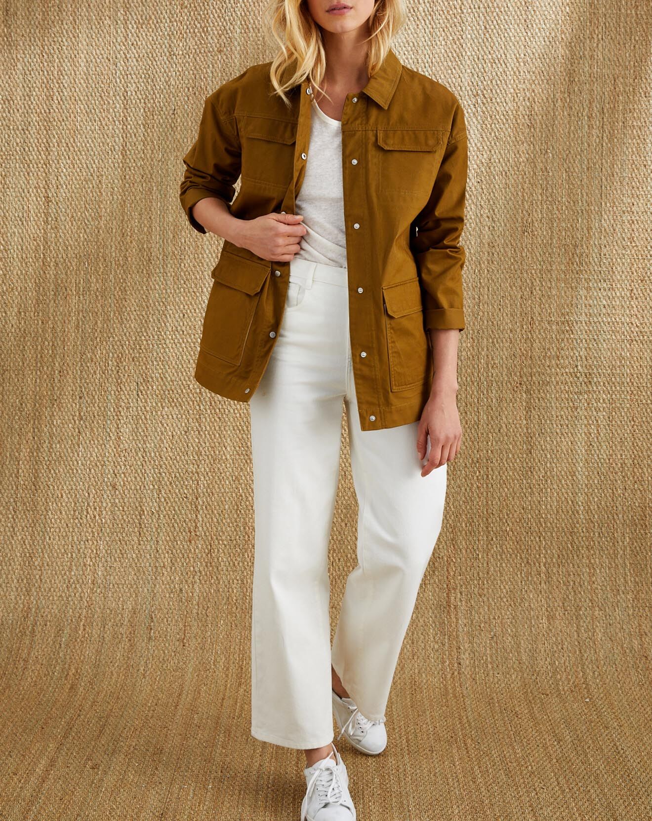 Cyrillus Veste saharienne bronze