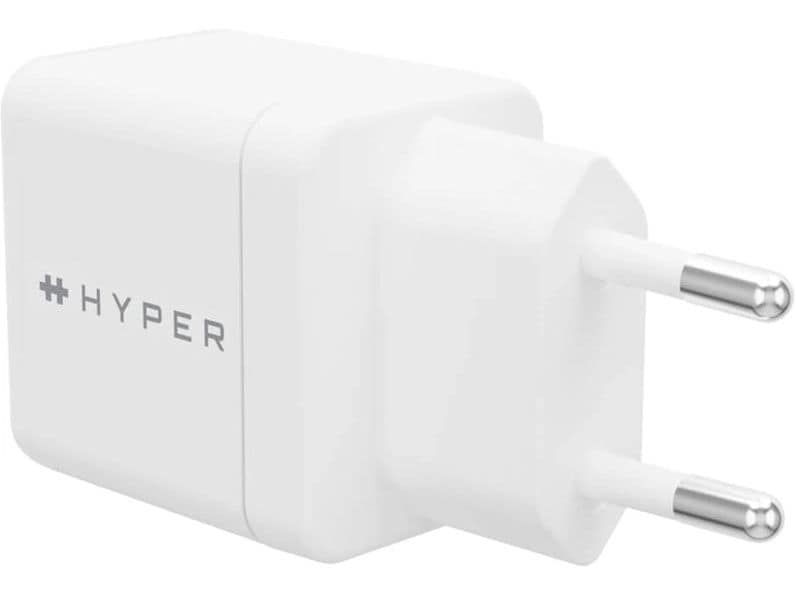 HYPER USB-Wandladegerät HyperJuice USB-C GaN 35 W Weiss USB-C GaN Reise-Ladegerät