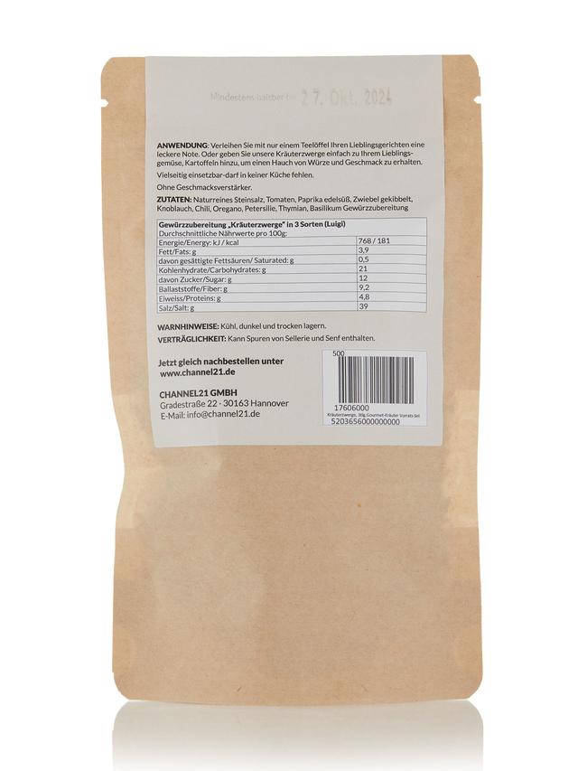 Kräuterzwerge, 3-teiliges Gourmet-Kräuter Vorrats-Set