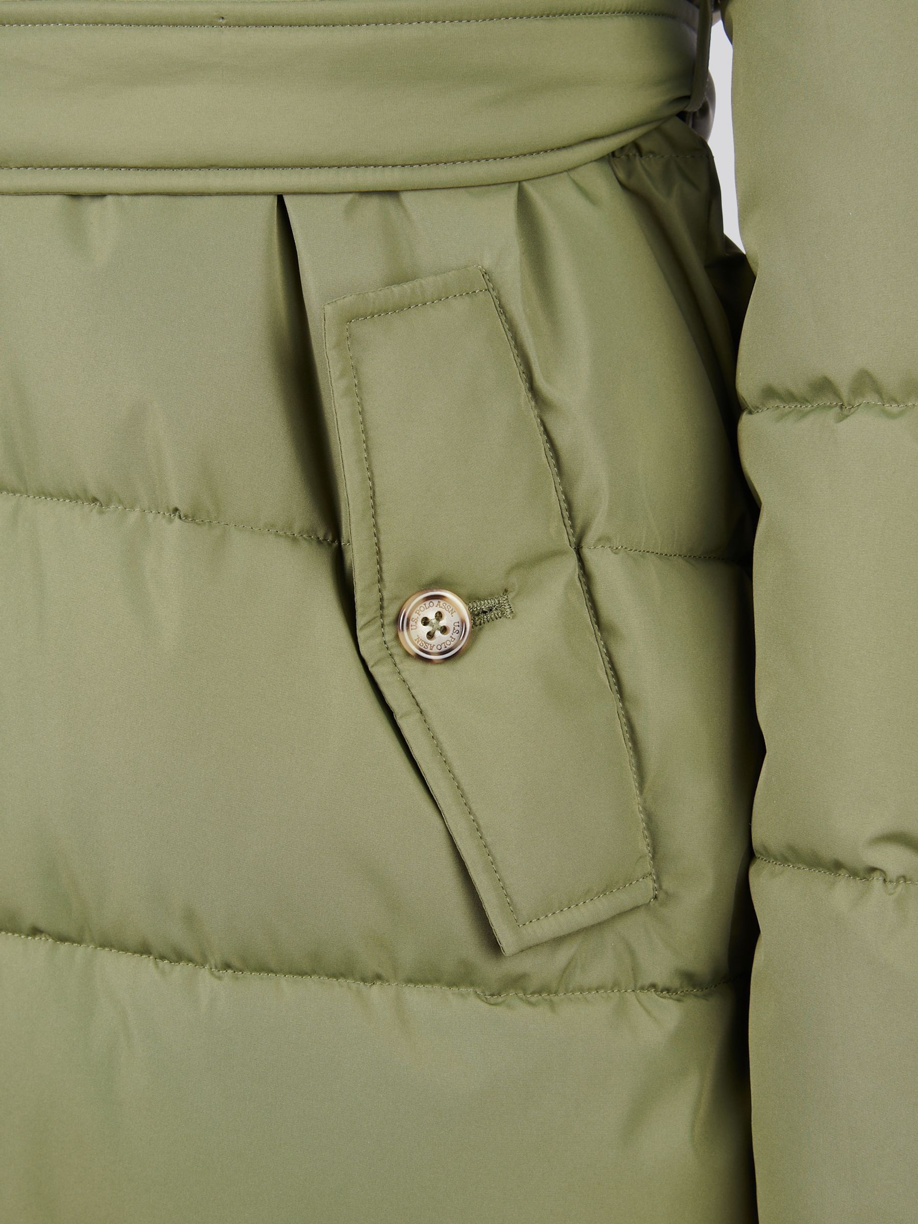 Groen - U.S. Polo Assn. Puffer Trench Coat