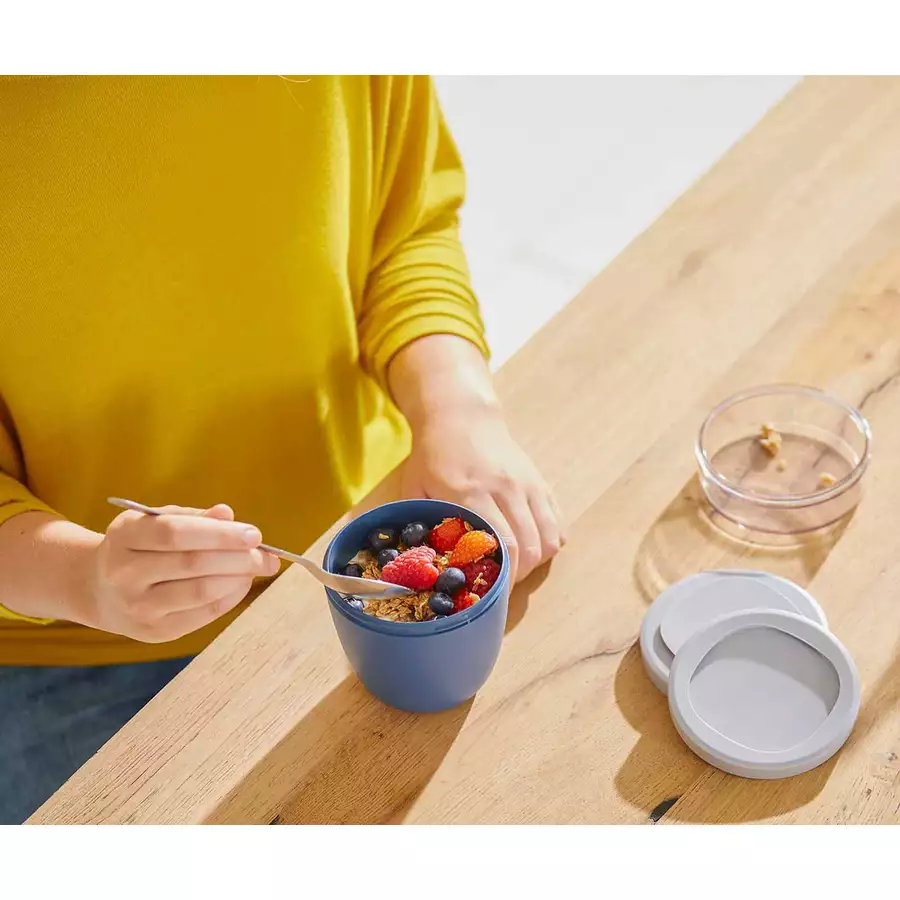 Mepal Lunchpot Switch Ellipse 500 ml (+ 200 ml) dunkelblau