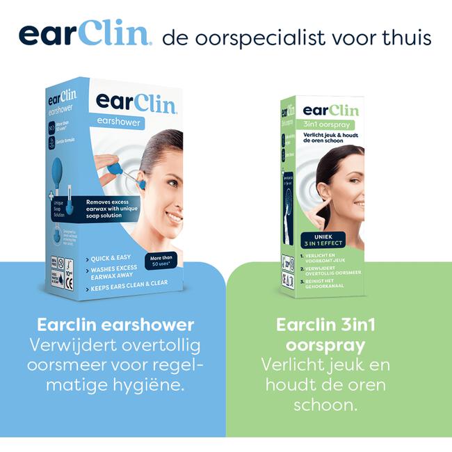 earClin 3in1 Oorspray 20 ML