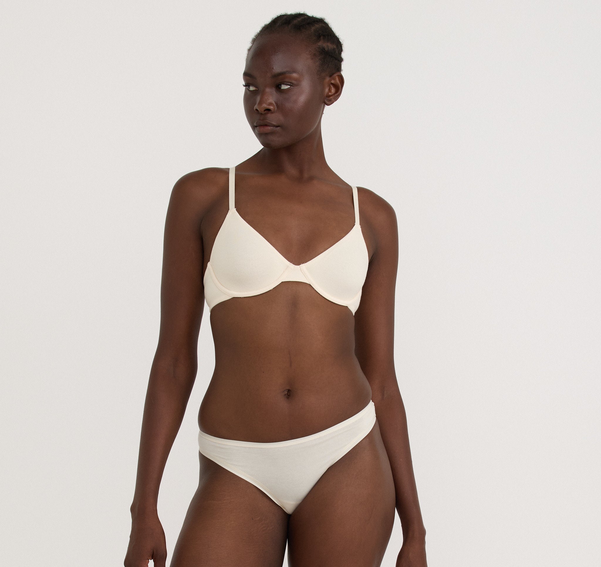 COTTON<br>Core Unlined Demi Bra