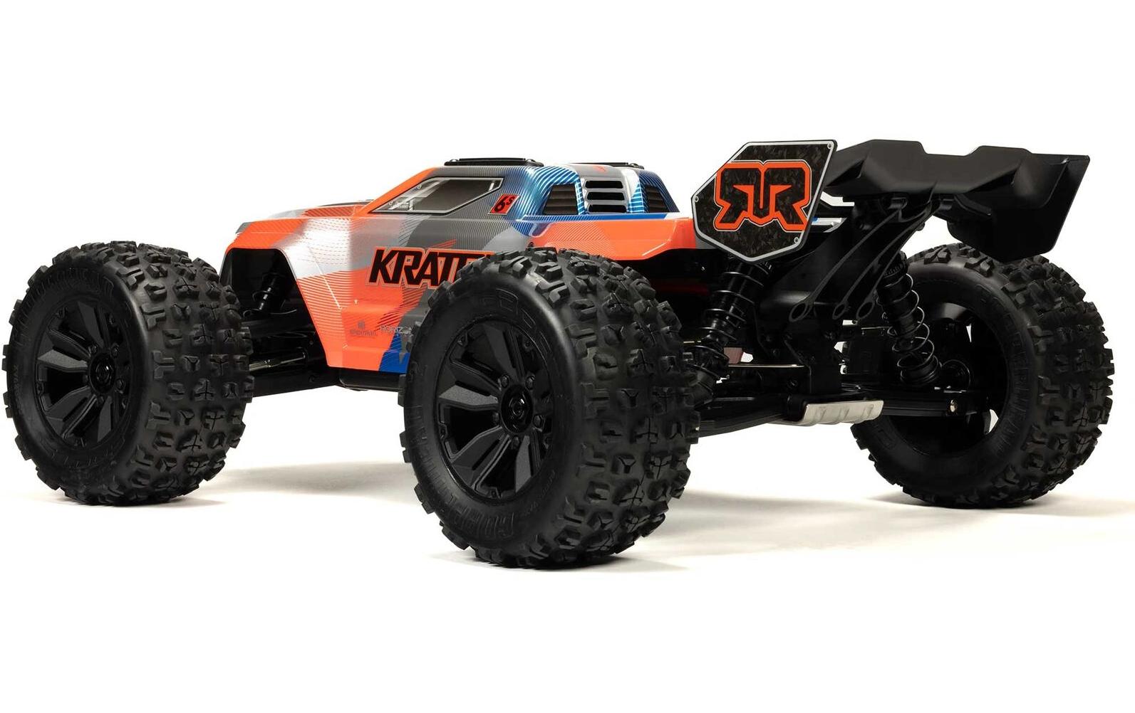 Monster Truck Kraton BLX6S, Blau/Orange ARTR, 1:8<br>Brushless Off-Road Truck