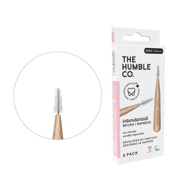 Escovilhões Interdentais Bambu Tamanho 0 6 Unidades