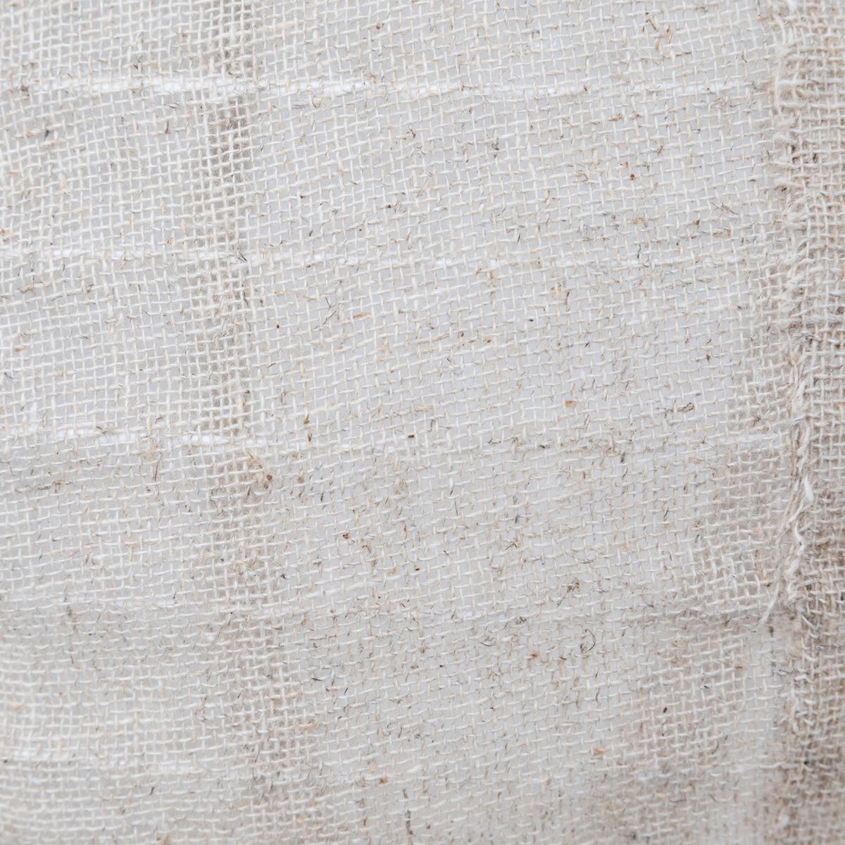 LANTERNE BOULE LIN JORDY BEIGE D.35CM