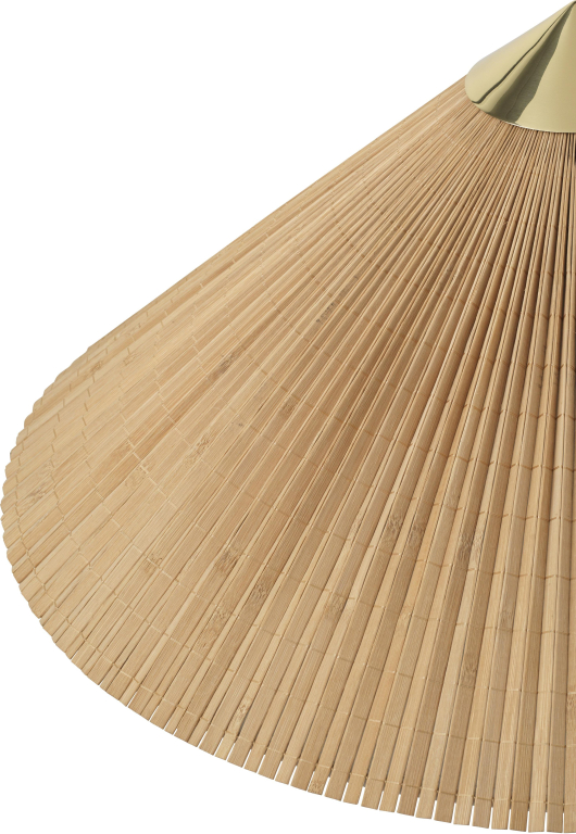 Gubi 9602 vloerlamp bamboo