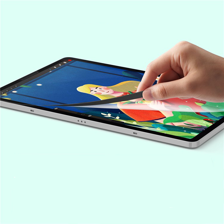 Samsung Galaxy Tab S10 Lite / S10 FE / S9 FE / Tab S9 / Tab S8 / Tab S7 Papier-Textur Paper-Feel Vollbild Display Schutzfolie Wiederverwendbar