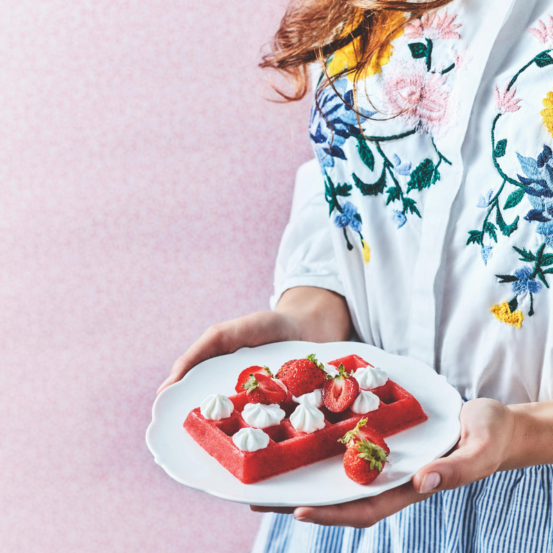 Easyplus Silikonform Waffeln Silikonform für frische und gesunde Waffeln