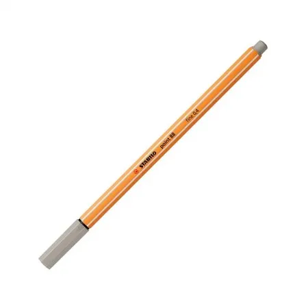 Fineliner - STABILO point 88 - Einzelstift - warmgrau