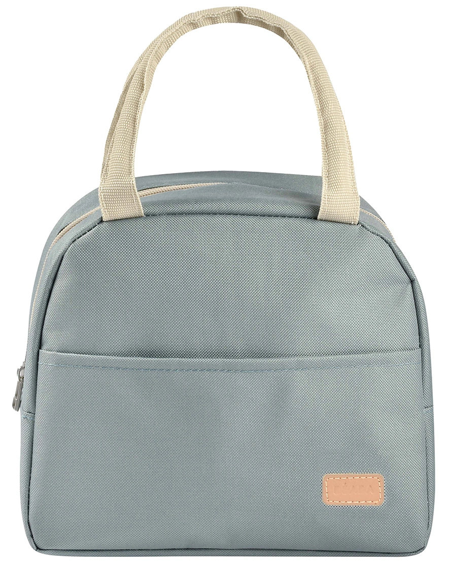 Kühltasche LUNCH (25x14,5x21,5) mit Tragegriffen in frosty green