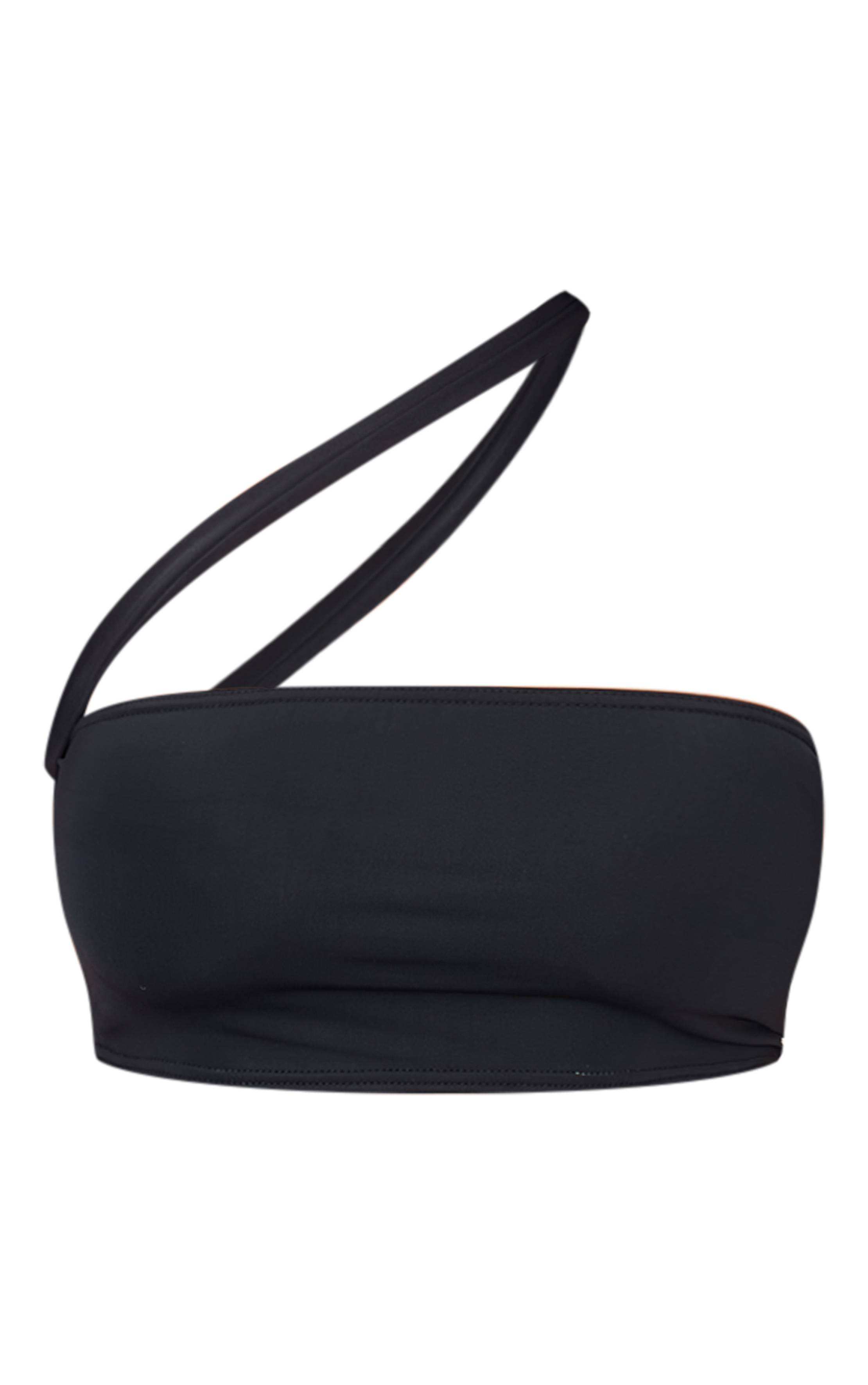 Crop Top Asymétrique Sculptant À Bretelles Shape