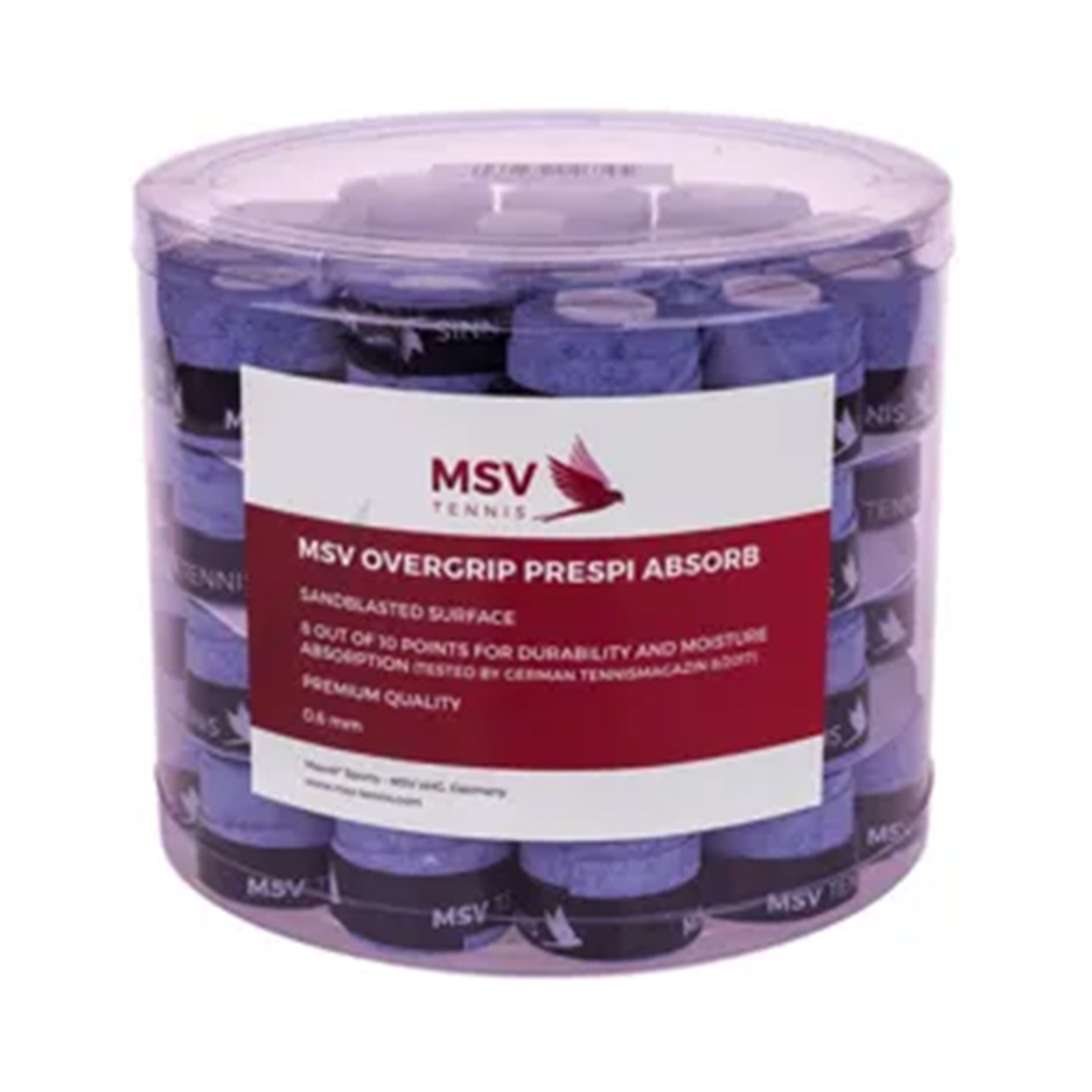 MSV Overgrip Prespi Pack De 60 - Bleu Clair