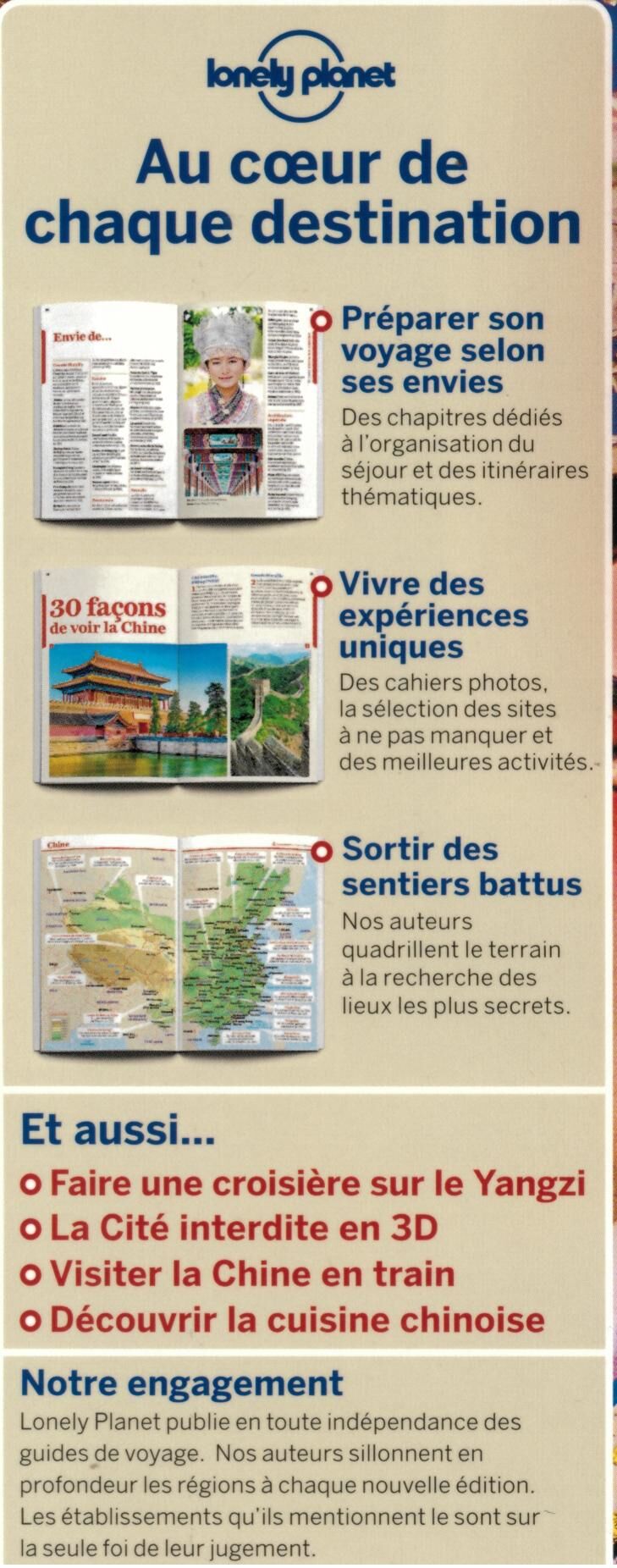 LONELY PLANET - CHINE LONELY PLANET EN FRANCAIS