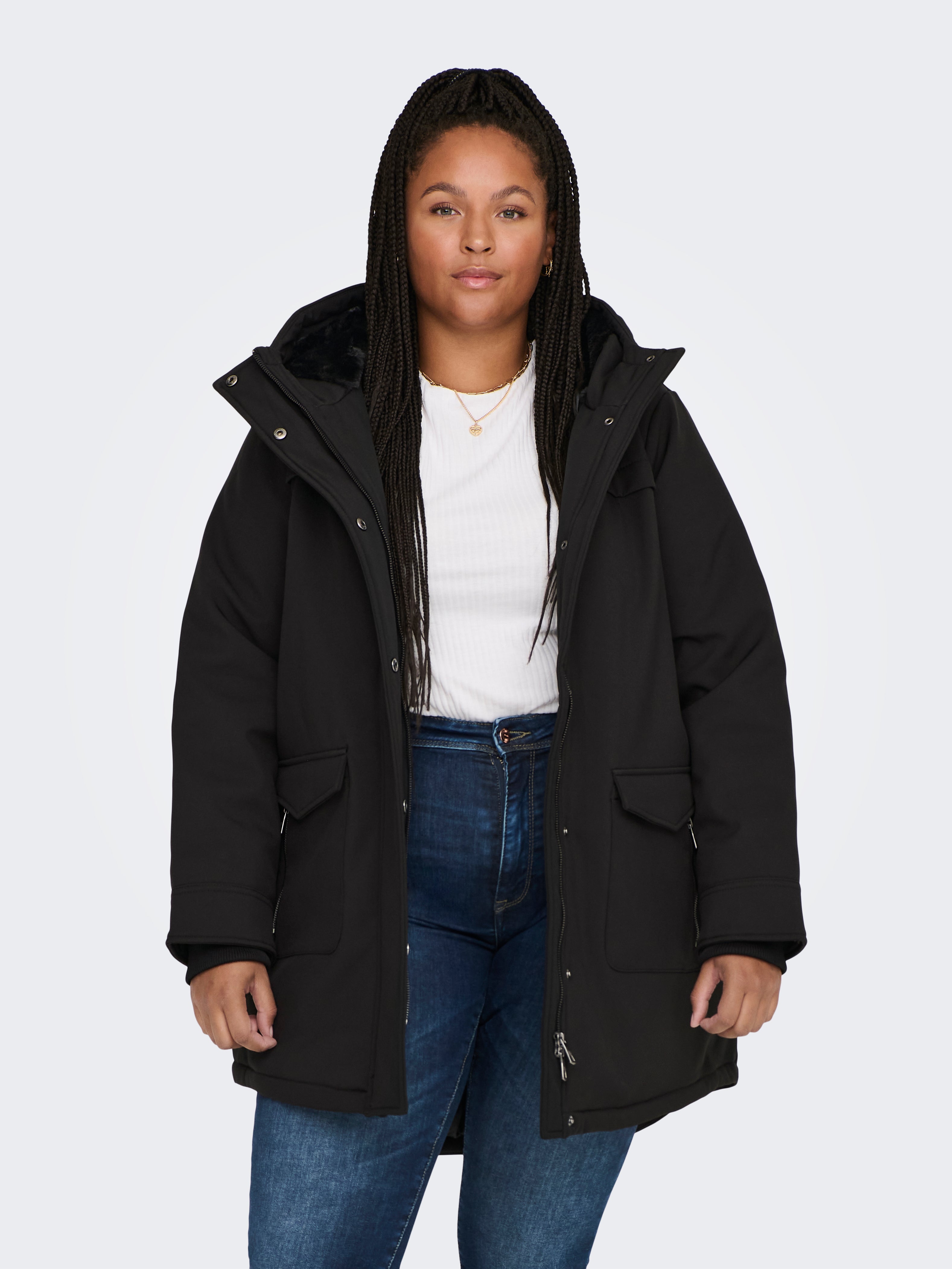 CARMAASTRICHT Langer Parka Black