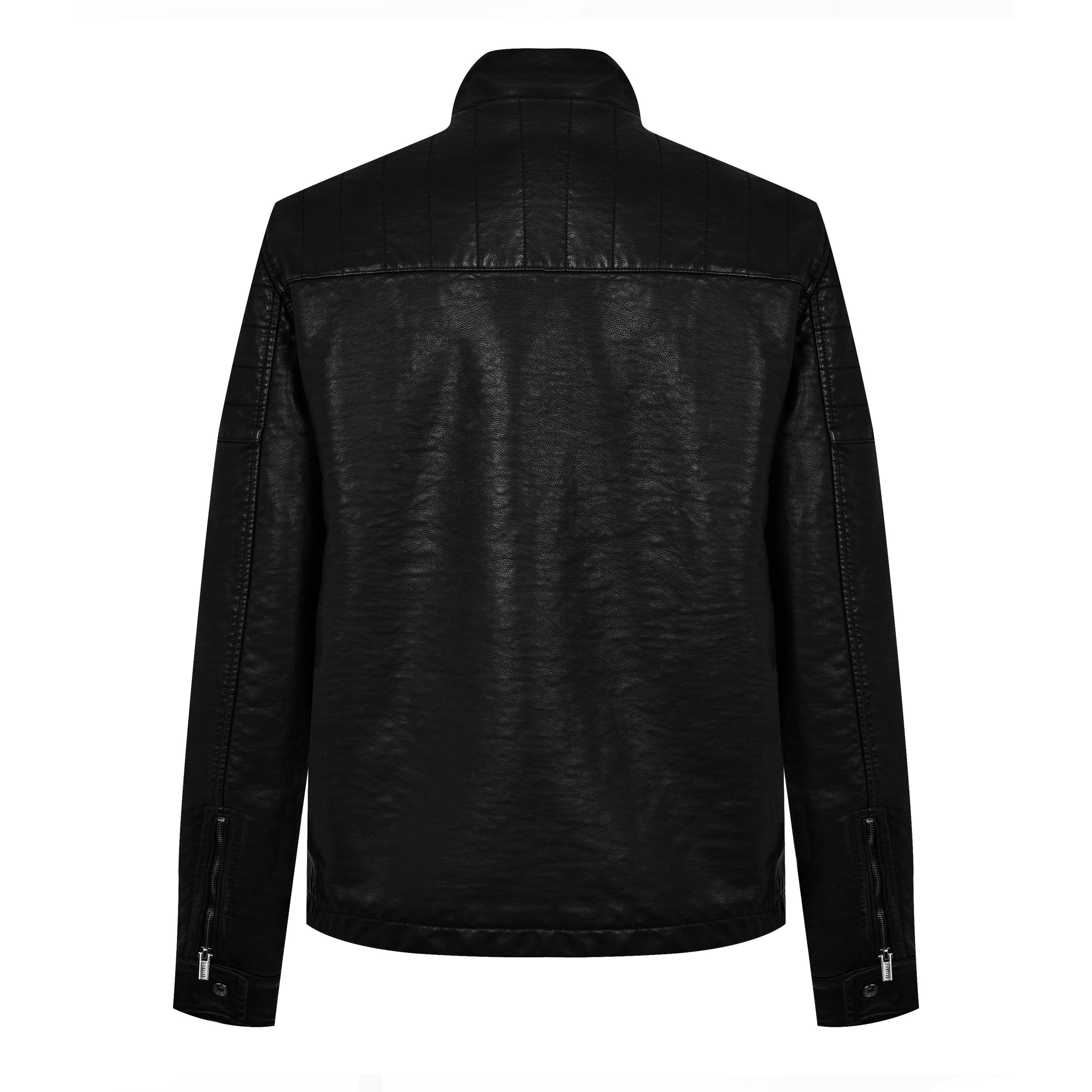 Firetrap Men's Faux Leather Jacket