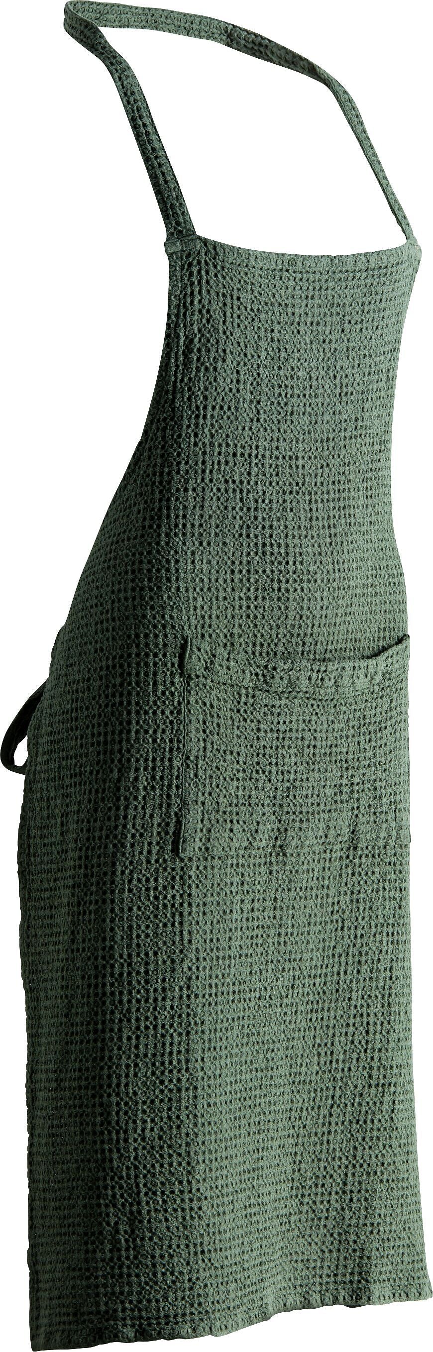 BELISARIO Schürze - Grün / B: 70.0 cm x H: 90.0 cm