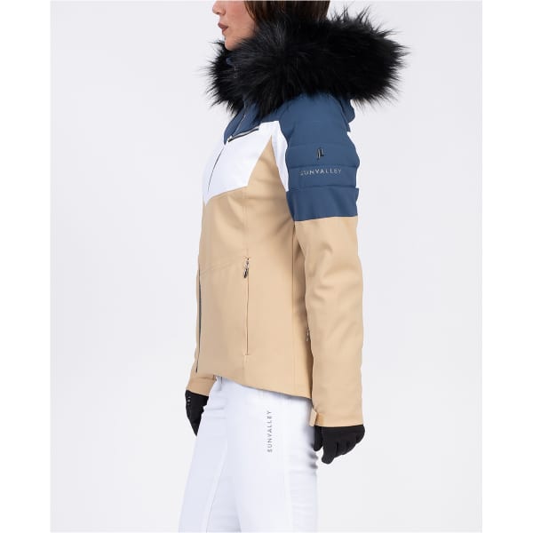 Veste de ski SUN VALLEY KOSMO SABLE DORÉ