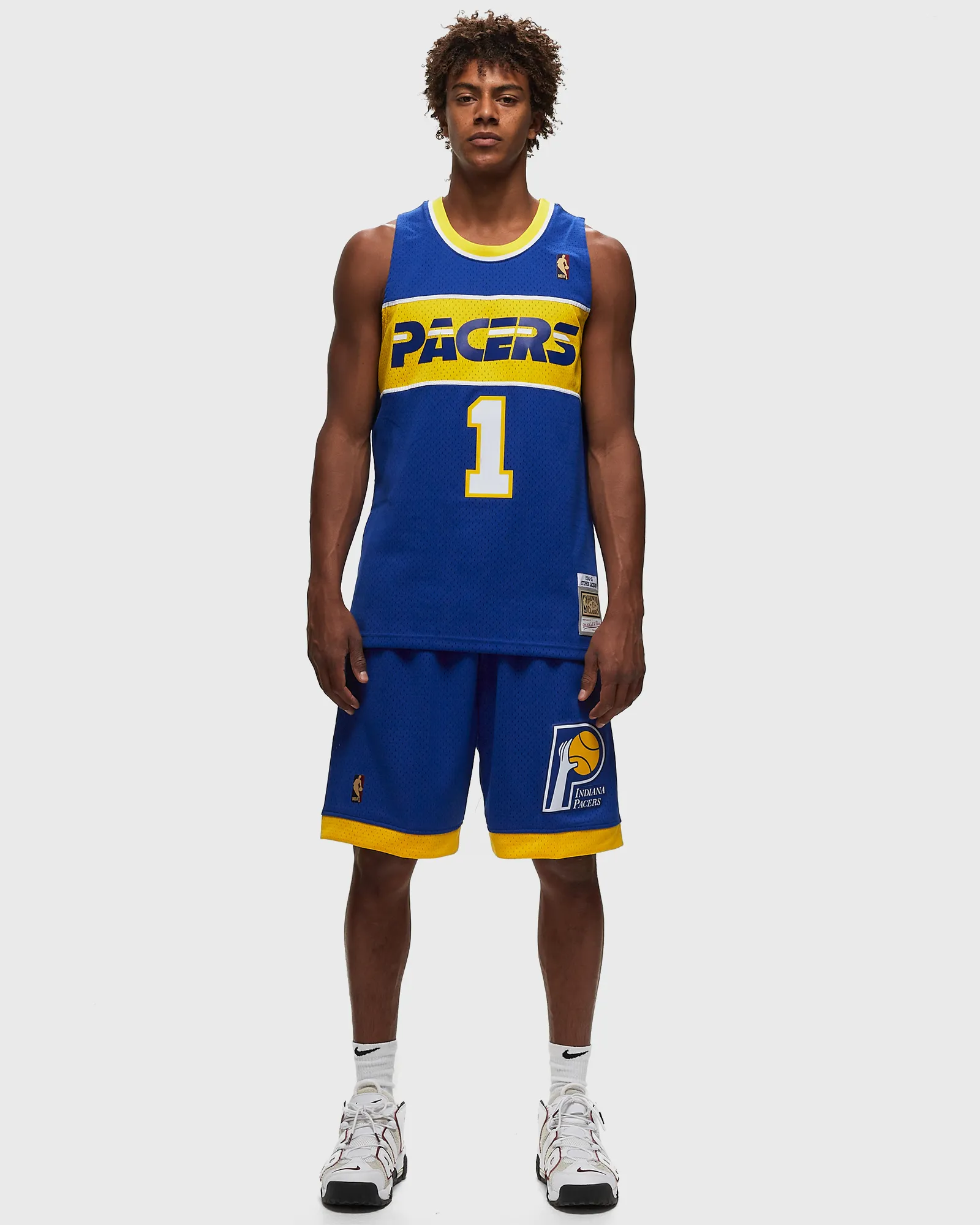 Mitchell & Ness NBA SWINGMAN JERSEY INDIANA PACERS HWC 2004-05 STEPHEN JACKSON #1