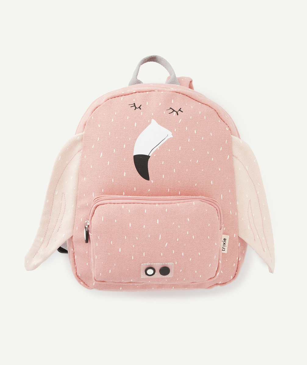 TRIXIESAC À DOS ROSE FLAMANT ROSE ENFANT
