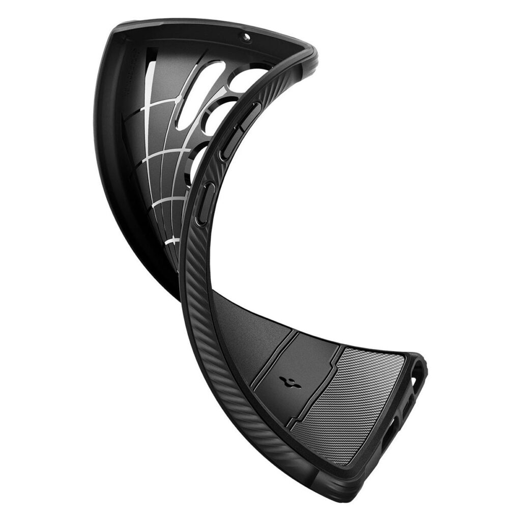 Samsung Galaxy S23 Ultra 5G Rugged Armor Hybrid Case Hülle (ACS05613) - Schwarz (Matt)