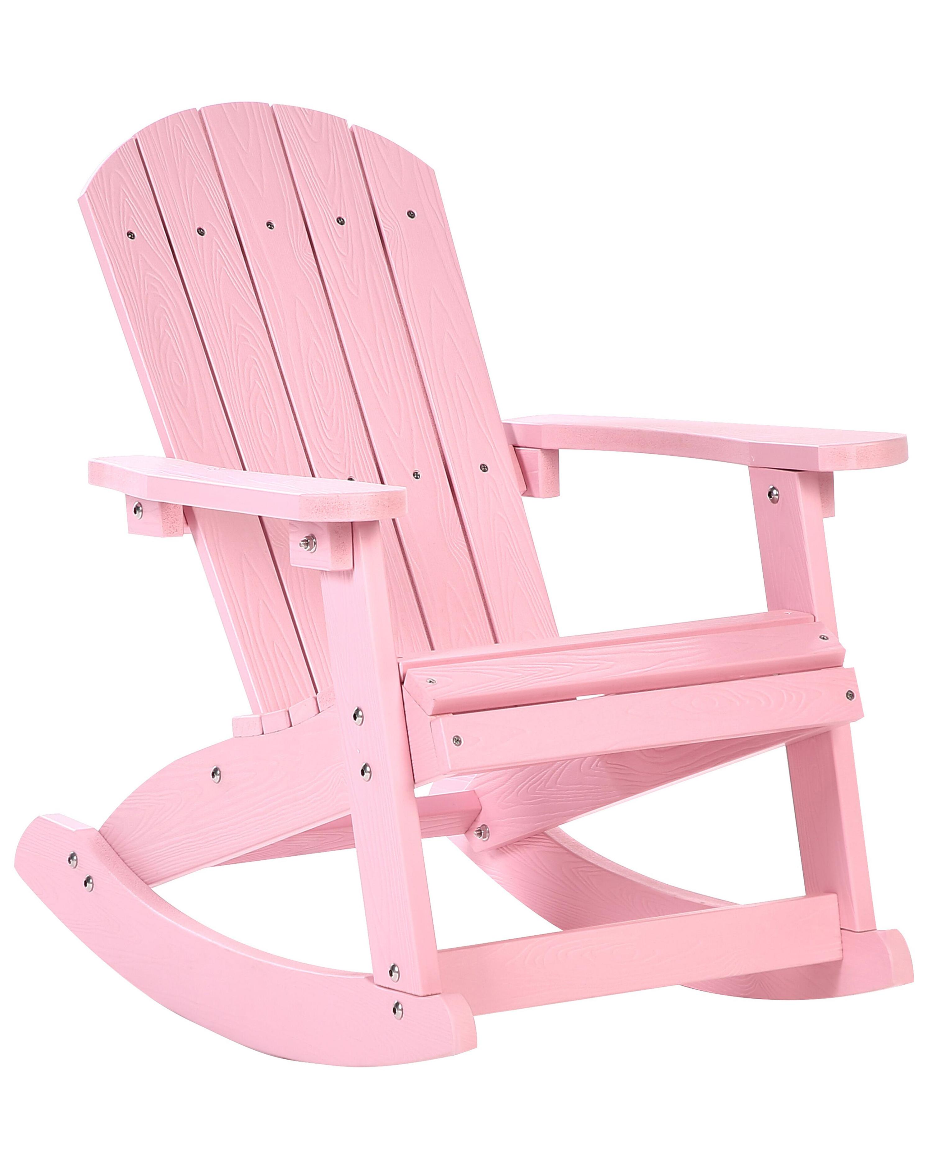 Tuinschommelstoel voor kinderen ADIRONDACK Pastelroze