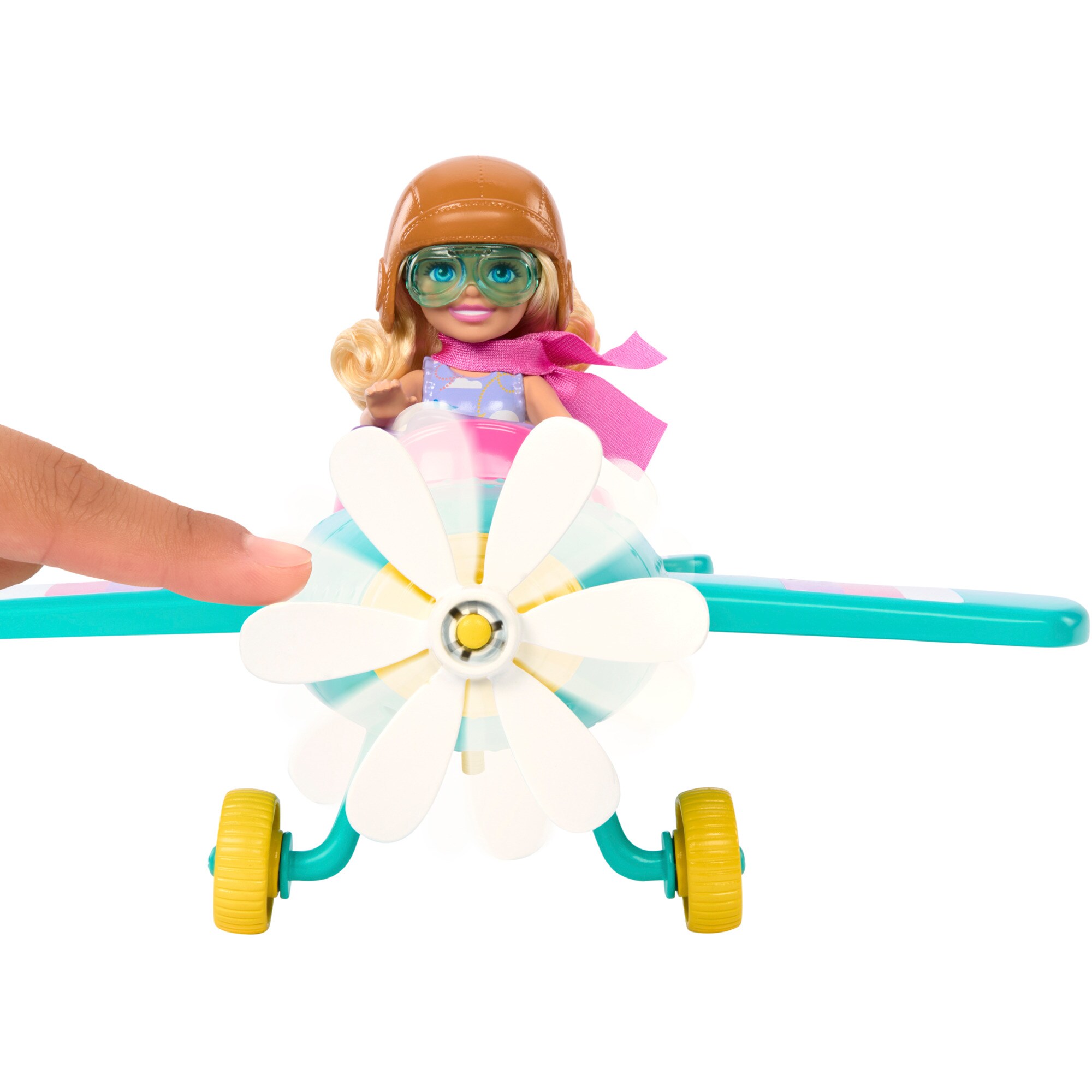 Mattel Puppe Barbie Family & Friends New Chelsea Can Be Plane
