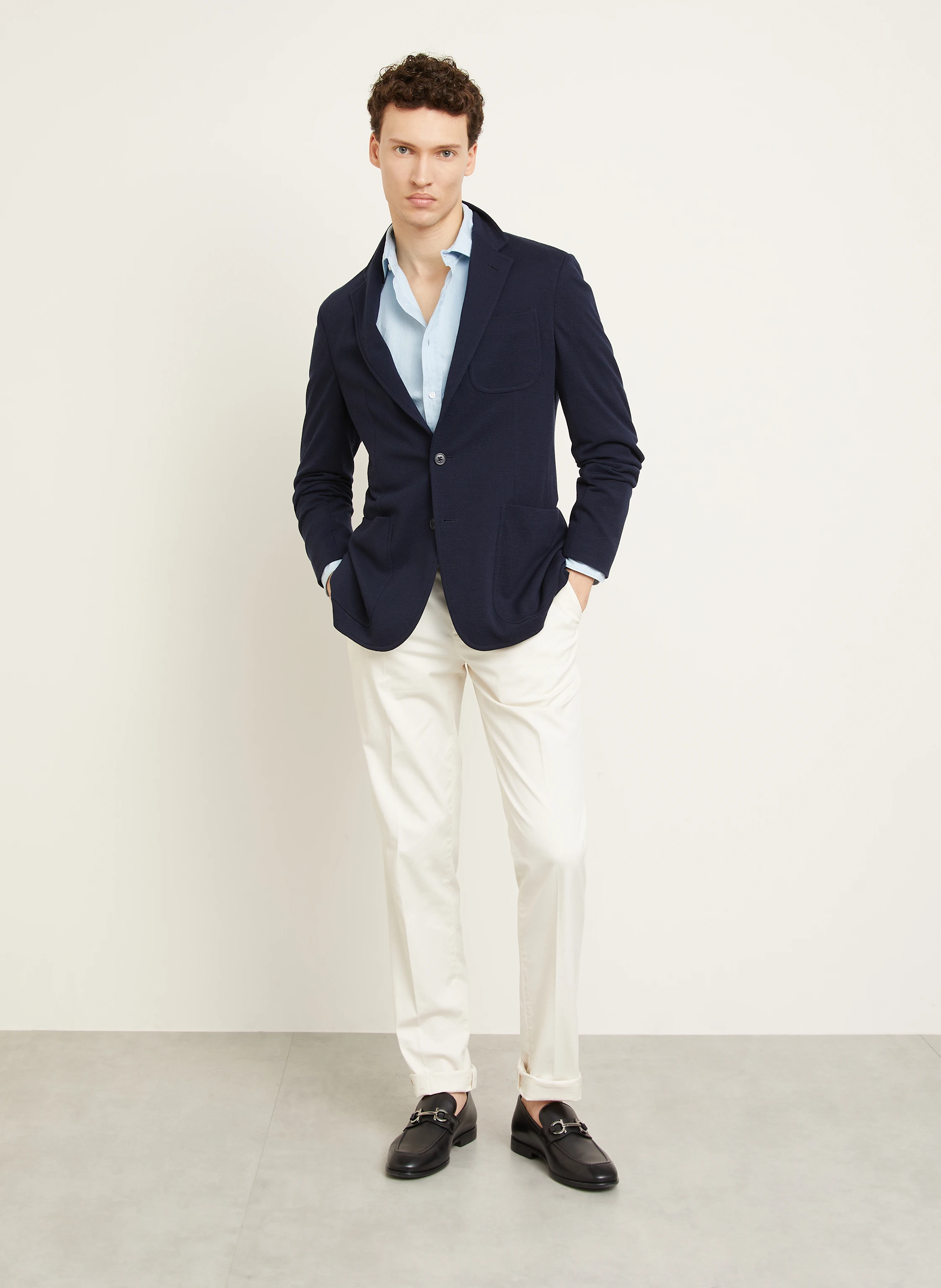 RALPH LAUREN PURPLE LABEL Jeanshemd Regular Fit