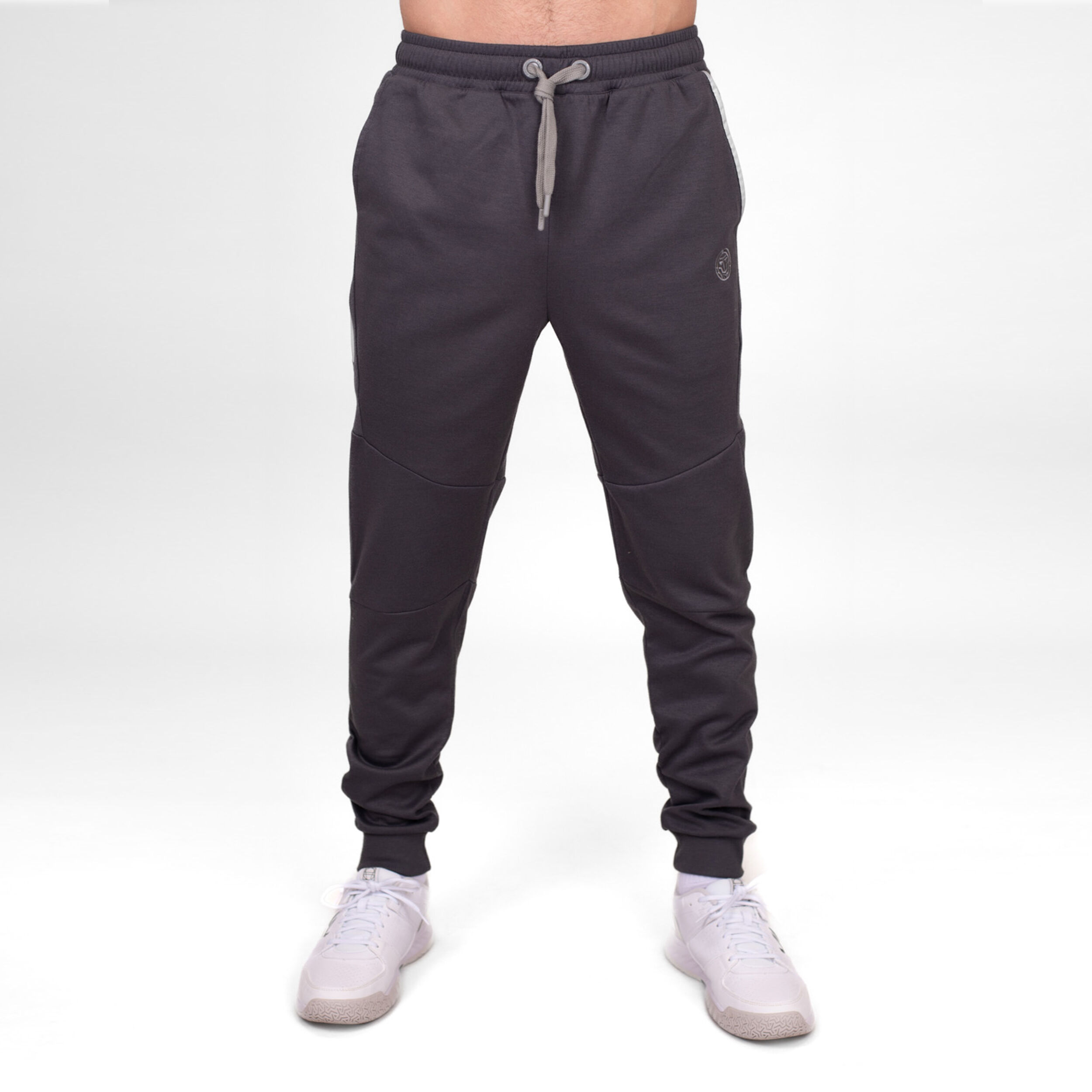 BIDI BADU Chill Tight Leg Pantalon Survêtement Hommes - Gris Foncé