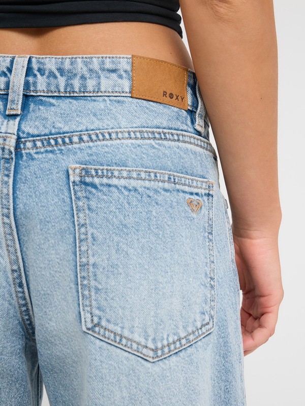 Sun And Done Jean loose Bleu Femme