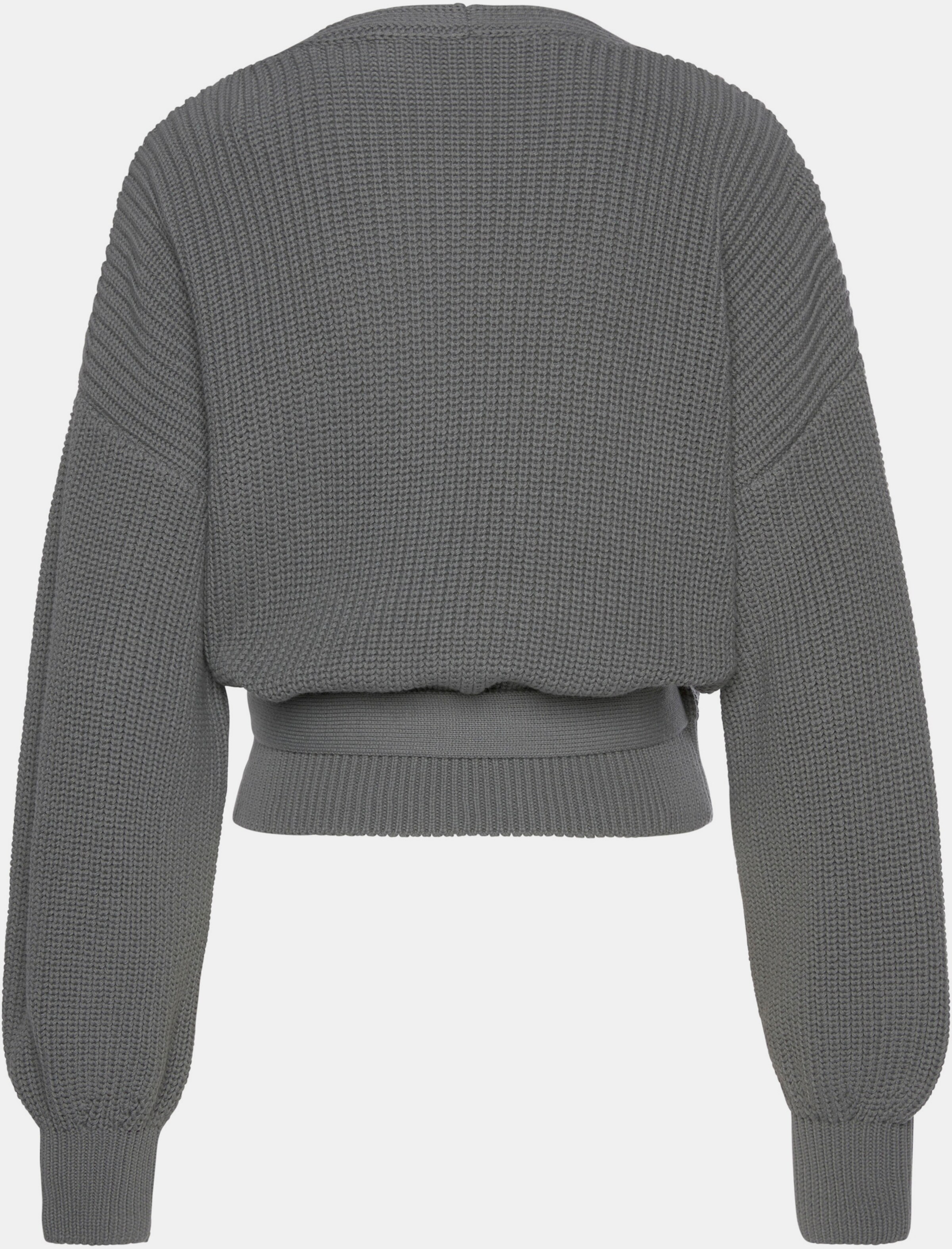 Wickelstrickjacke