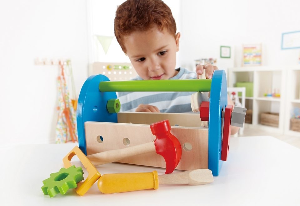 Hape Spielwerkzeugkoffer aus Holz