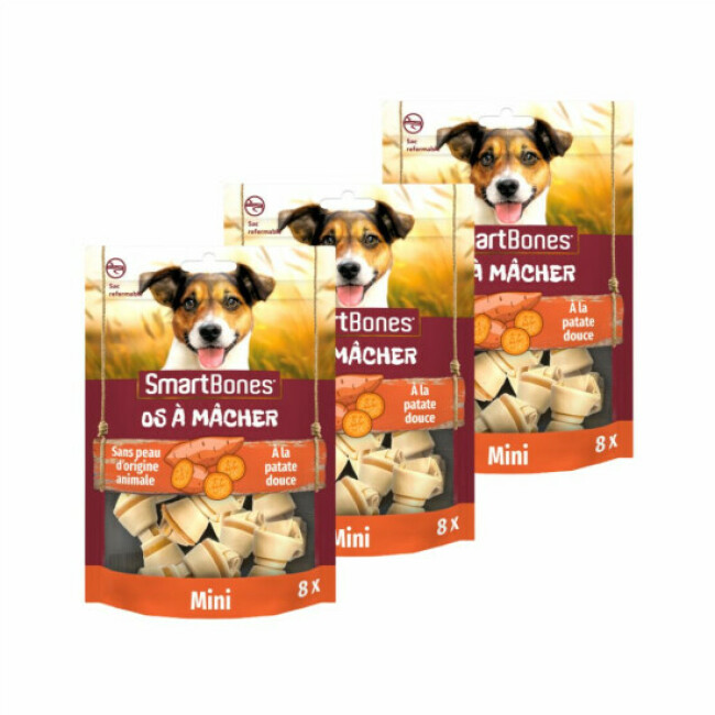 Os à mâcher SmartBones à la patate douce