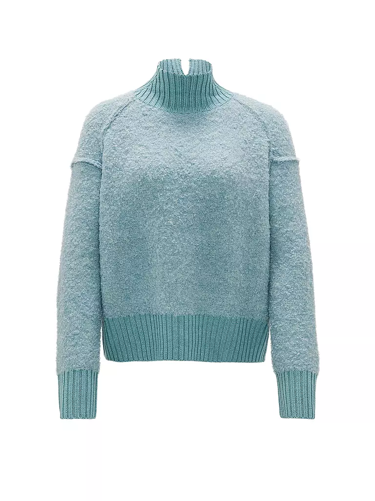 OPUS Rollkragenpullover PUKLANA blau
