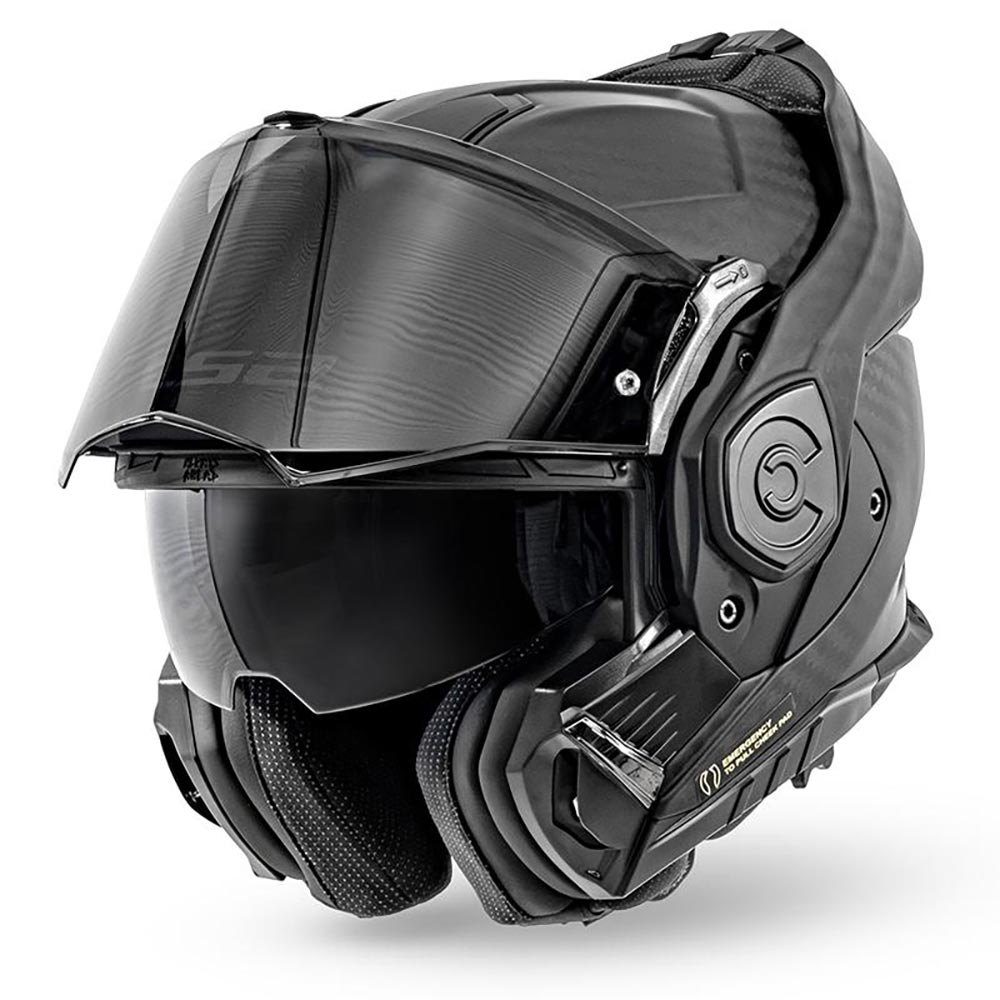 LS2 - Casque FF901 Advant X Carbon Solid Carbone / Mat