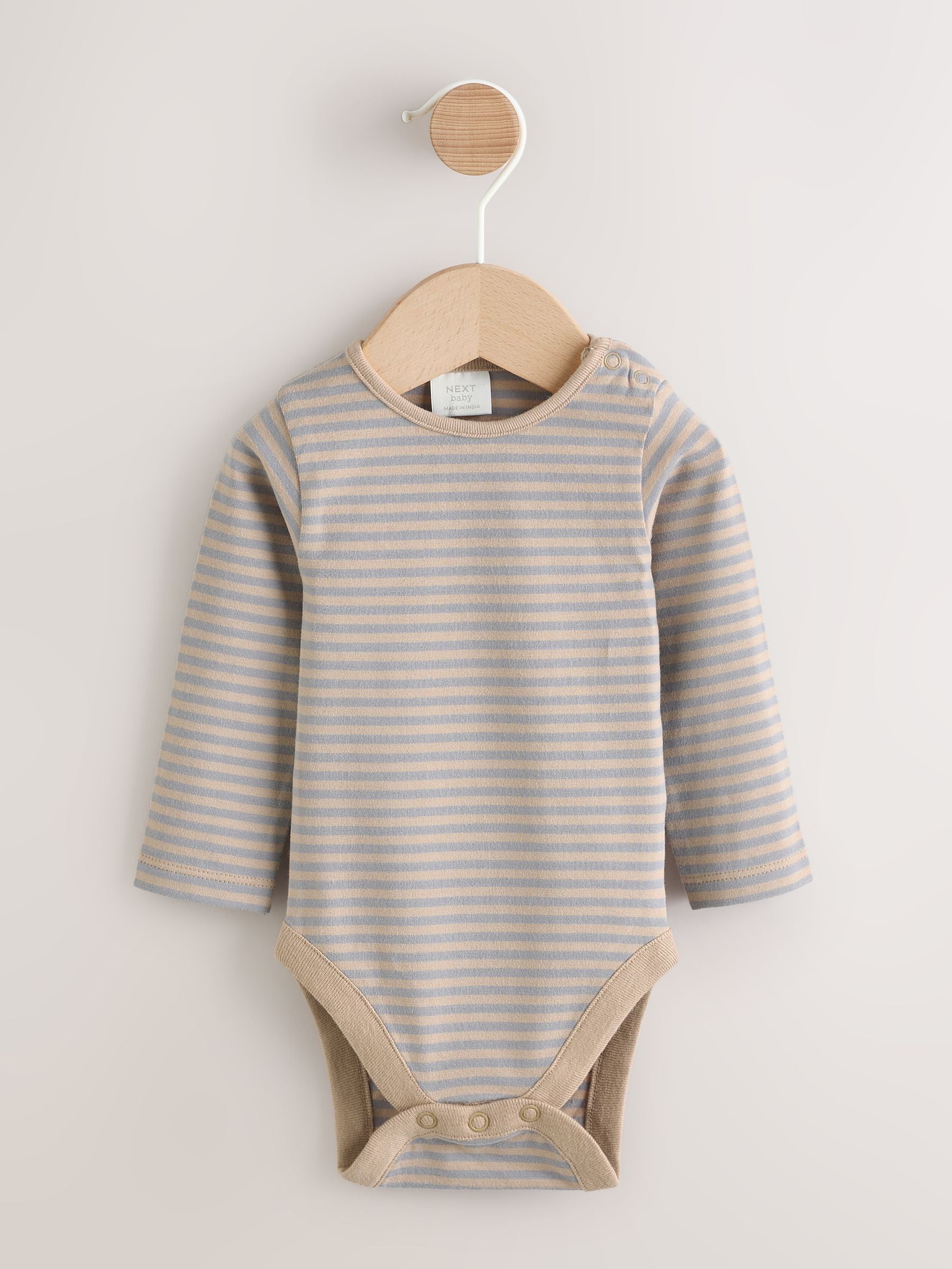 Grijs - Set van gewatteerde jersey tuinbroek en rompertje voor baby's (0mnd-2jr)