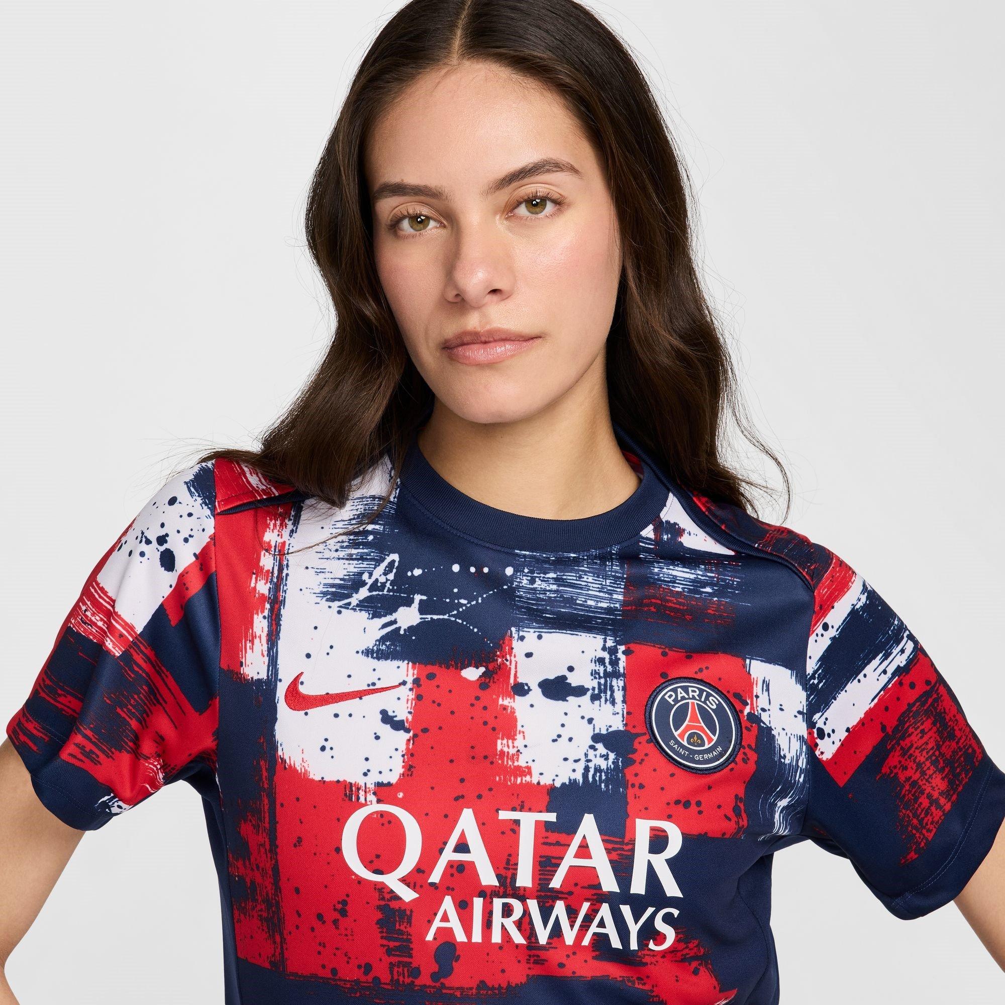 Nike Paris Saint Germain Academy Pro Pre Match Shirt 2024 2025 Womens