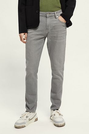 Scotch and Soda Skim Jeans Grijs 165863 kopen