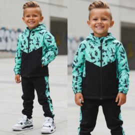 Splash tracksuit - mint  (verzenddatum 27 feb)