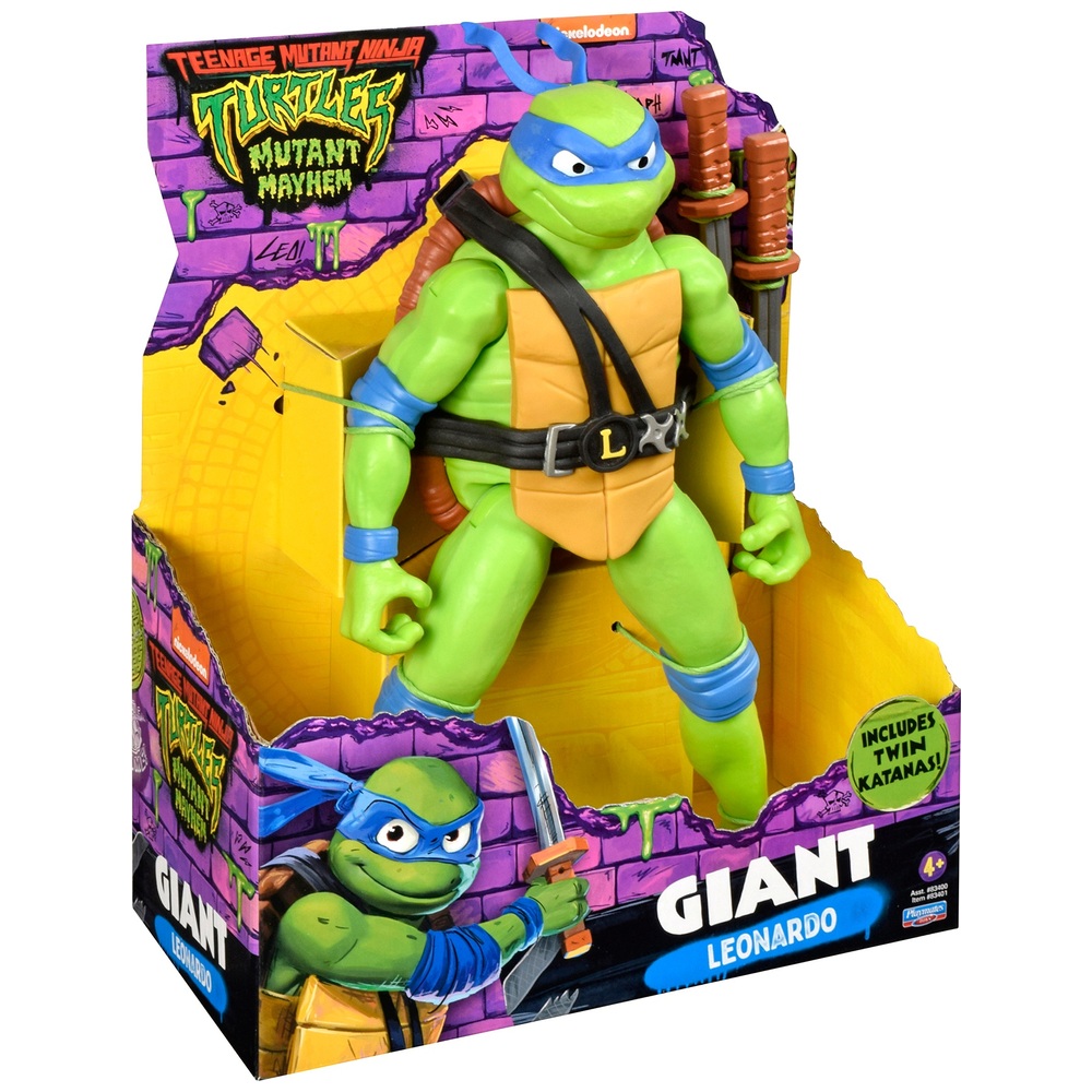 Teenage Mutant Ninja Turtles Mutant Mayhem - Riesige Leonardo-Figur