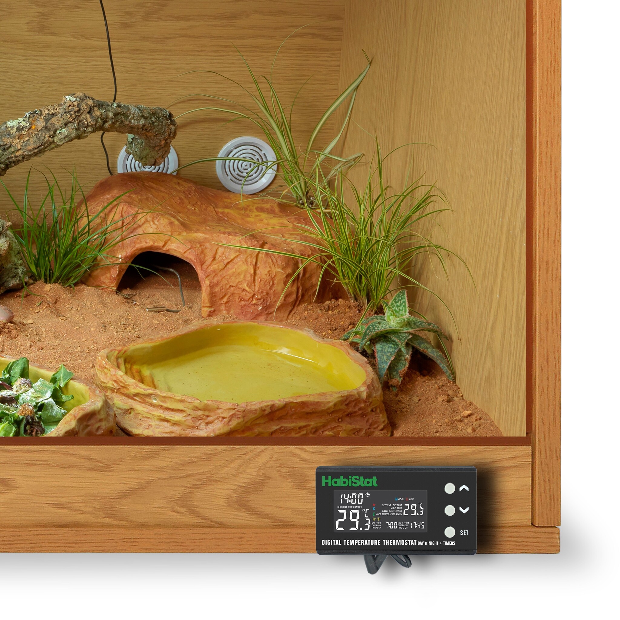 Habistat Digitale Terrarium Thermostaat Dag en Nacht