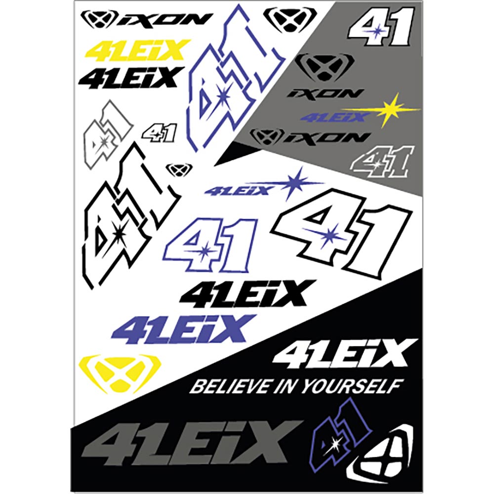 Ixon - Planche stickers Aleix Espargaro 24 Noir / Blanc / Gris / Violet