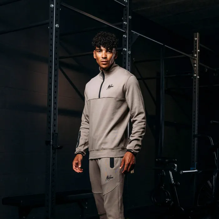Malelions Sport Counter Half Zip Sweatshirt Heren