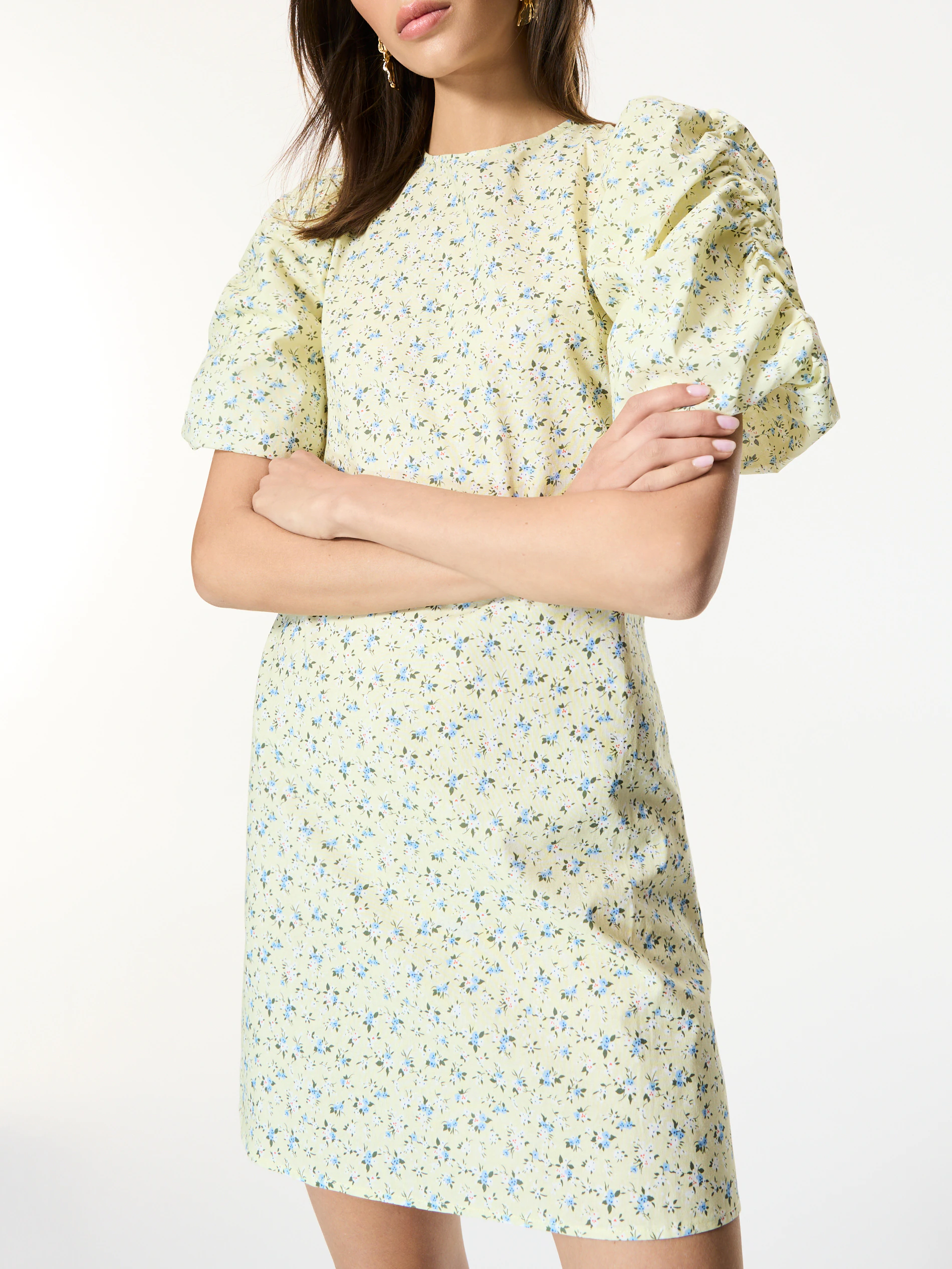 Minikleid aus Baumwolle