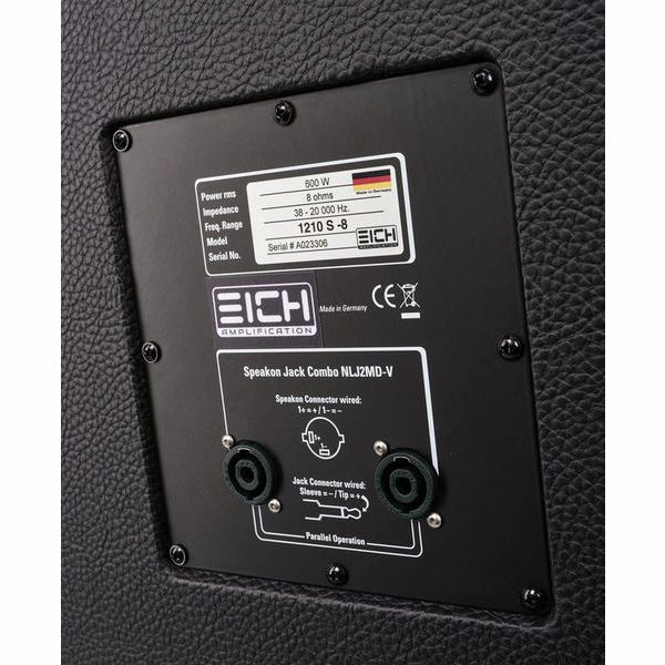 Eich Amplification 1210S-8 Cabinet