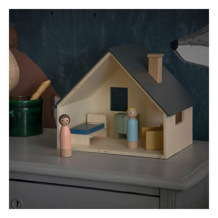 Sebra Maison de poupées et accessoires en bois
