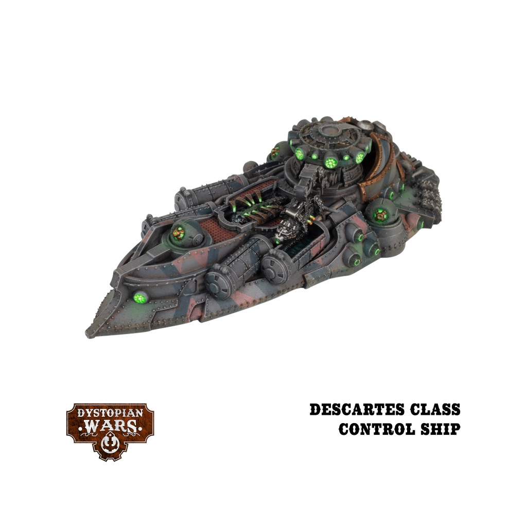 Dystopian Wars: Descartes Battlefleet Set