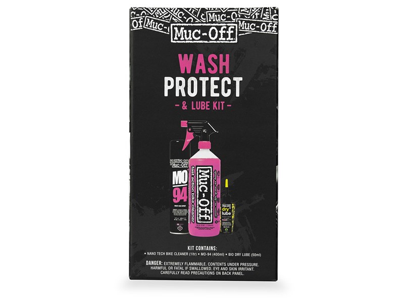 Muc-Off Wash, Protect and Dry Lube Kit